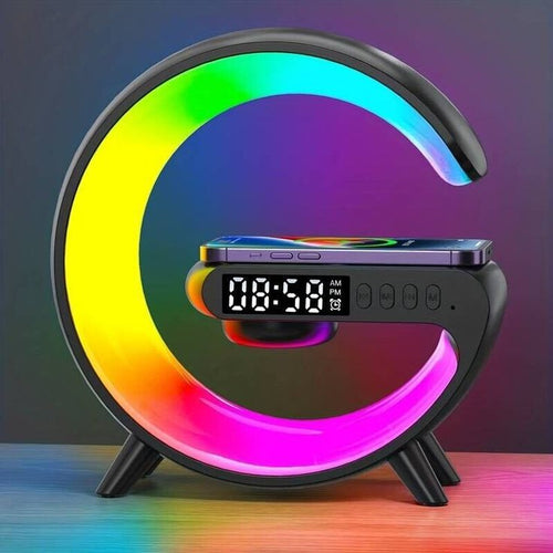 7-in-1 LED Speaker Wireless Charger