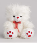Ultra-Realistic Fluffy White Teddy Bear